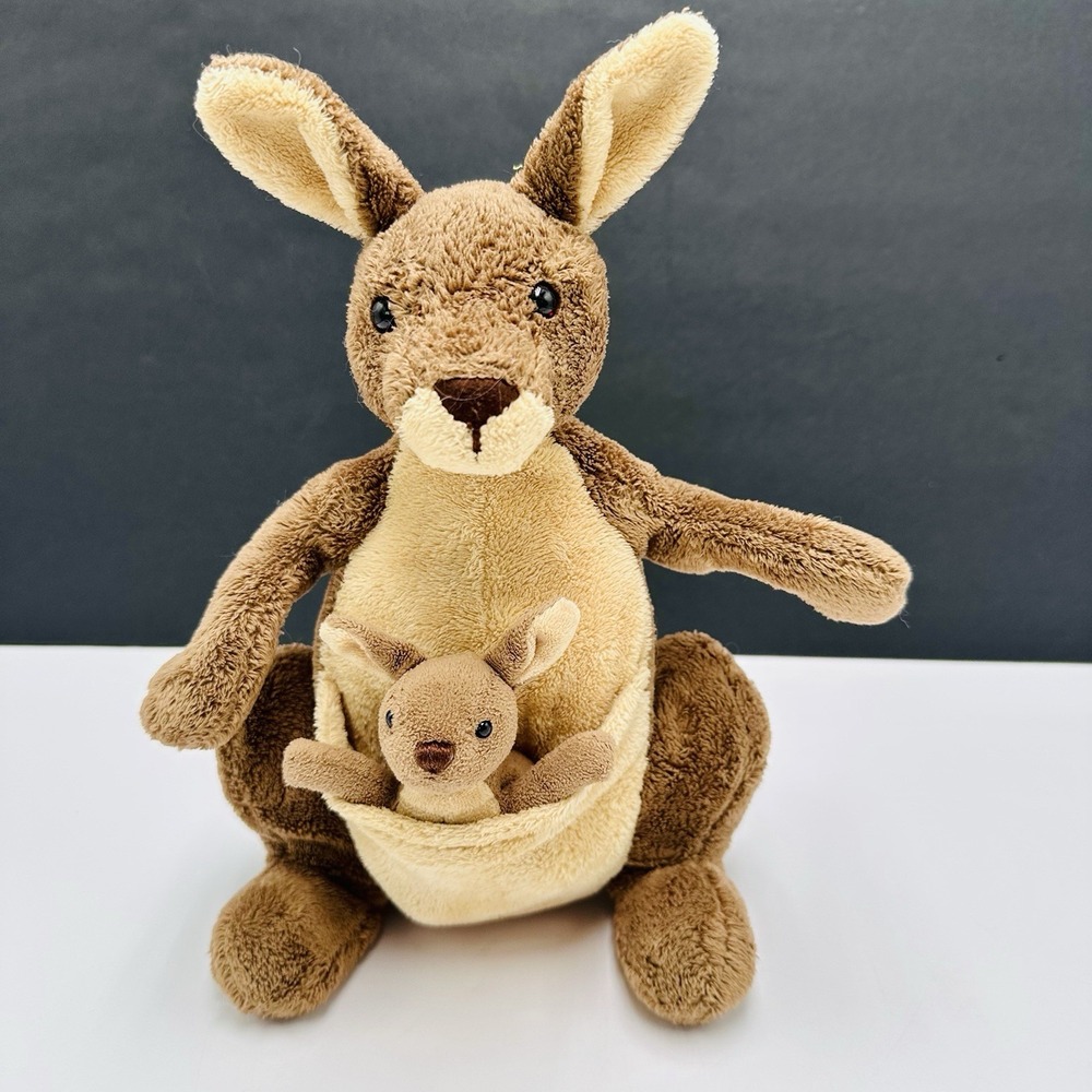 GUND Jirra Kangaroo with Removable Joey Soft Plush Stuffed Animal